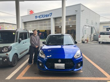 スイフトスポーツ納車しました！